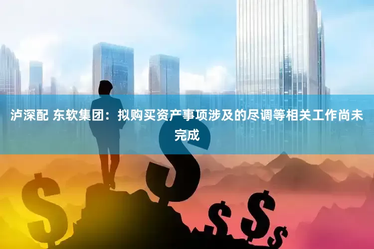 泸深配 东软集团：拟购买资产事项涉及的尽调等相关工作尚未完成