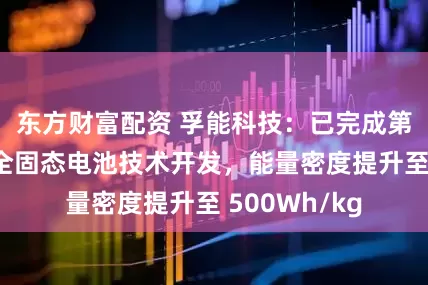 东方财富配资 孚能科技：已完成第二代硫化物全固态电池技术开发，能量密度提升至 500Wh/kg